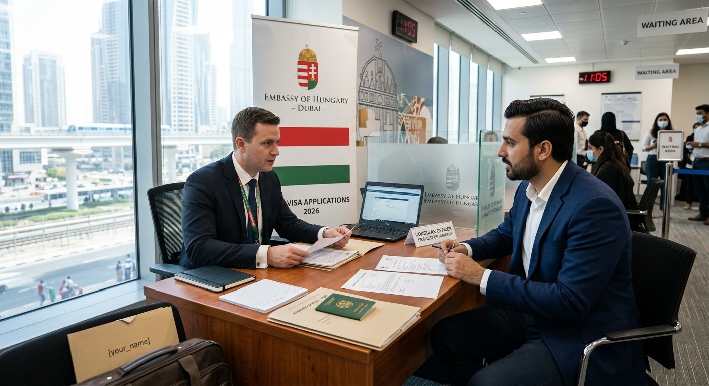 hungary d visa appointment booking and consular interview process 2026